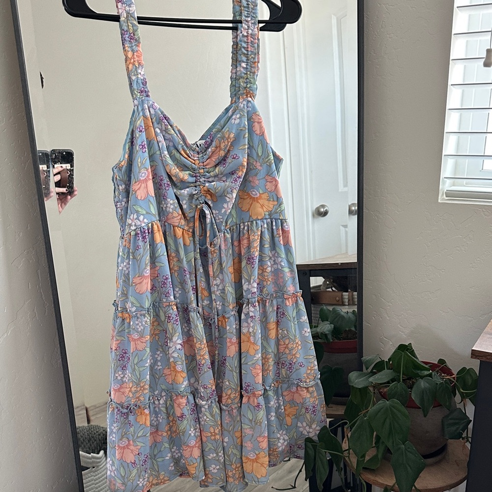 Arula Floral Midi Dress - Size A
